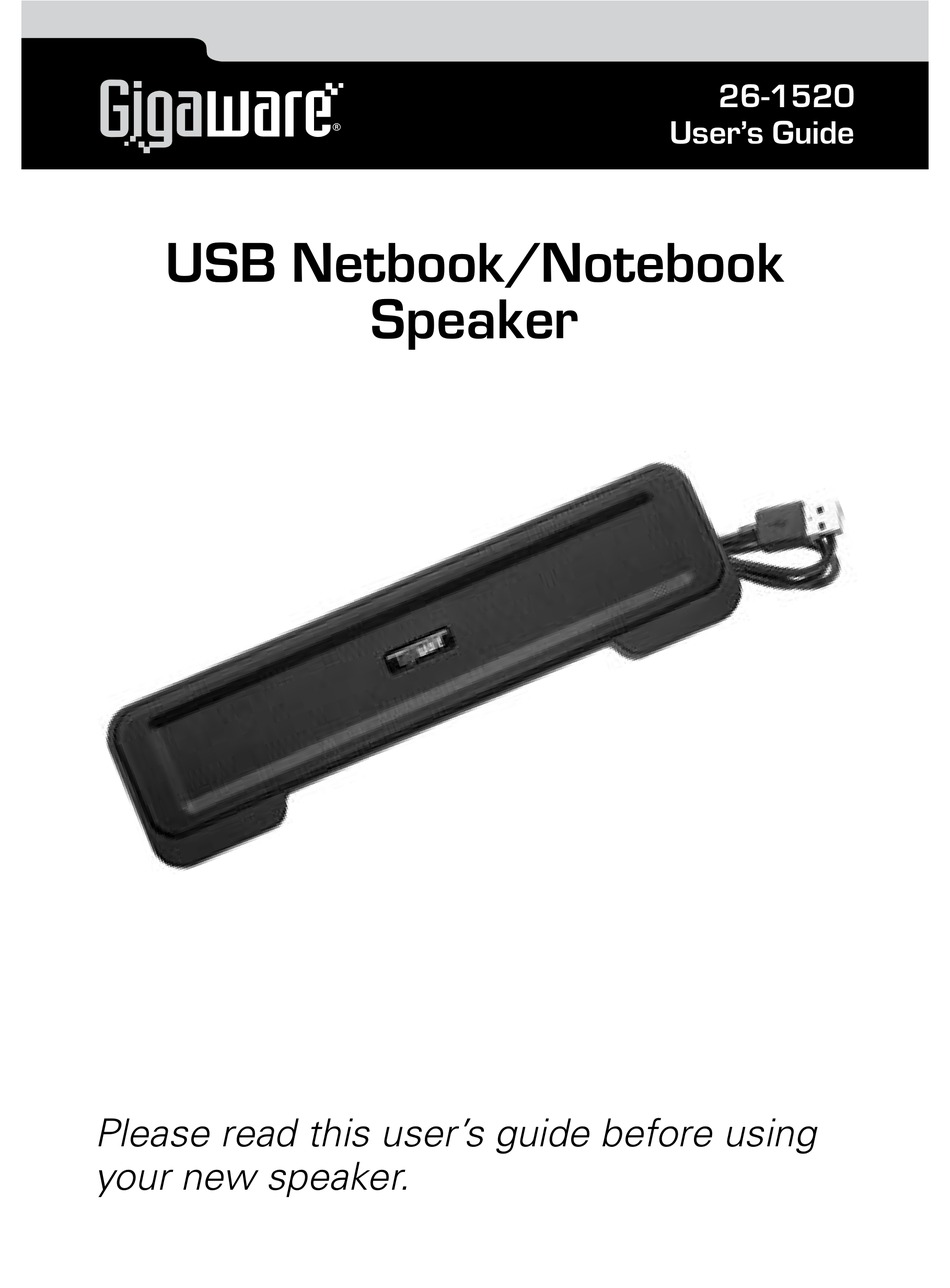 gigaware notebook speaker