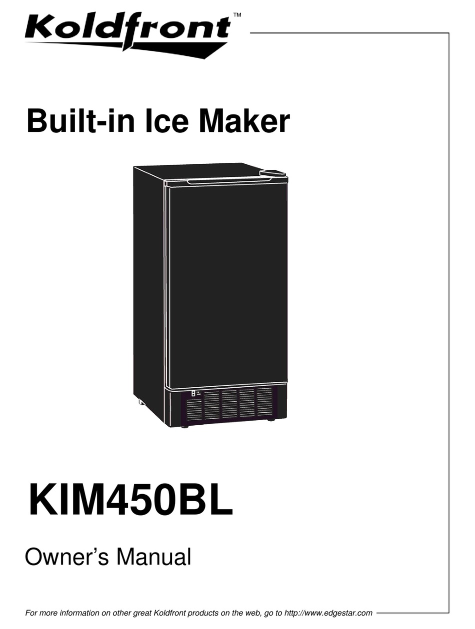KOLDFRONT KIM450BL OWNER'S MANUAL Pdf Download ManualsLib