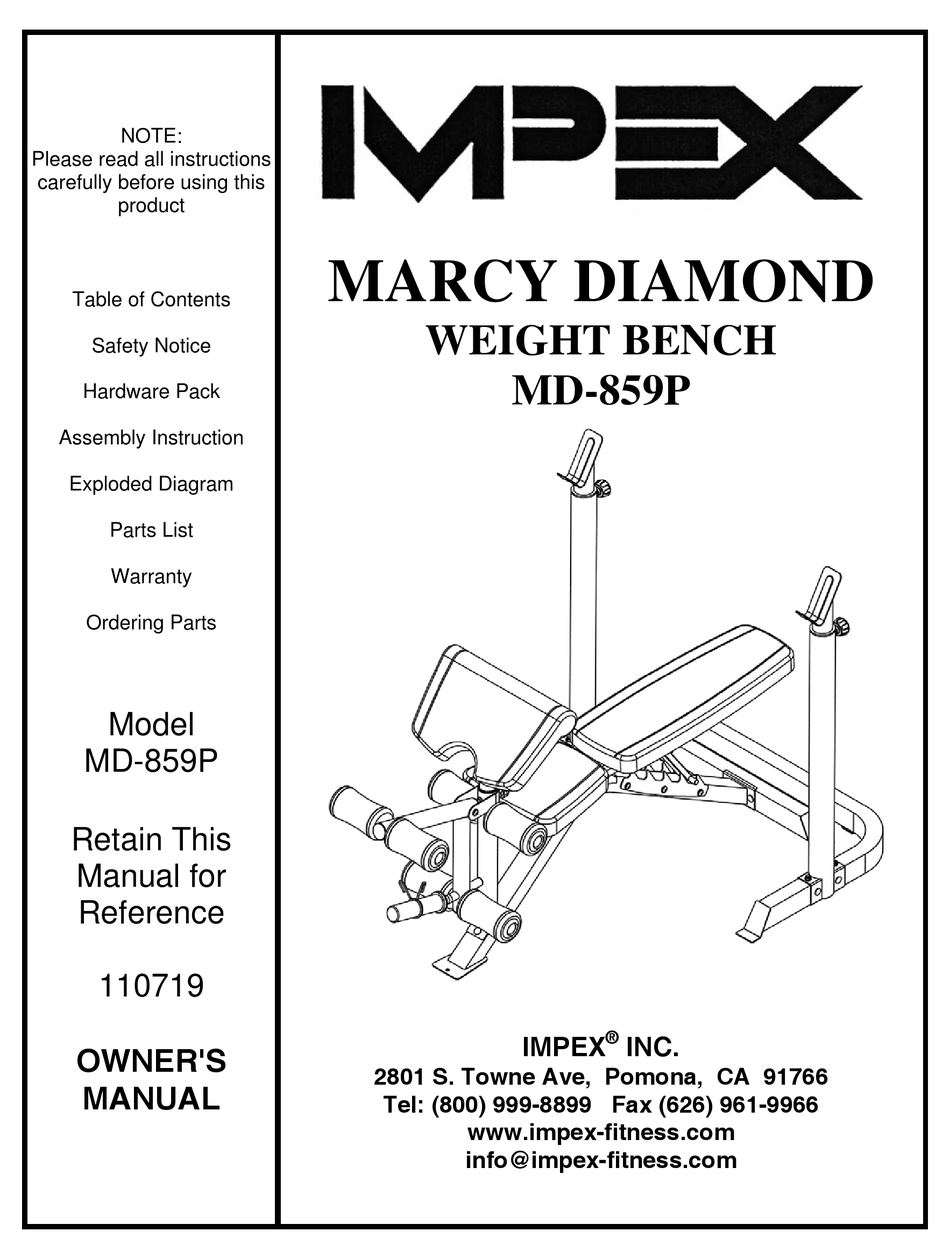 Marcy best sale md 867