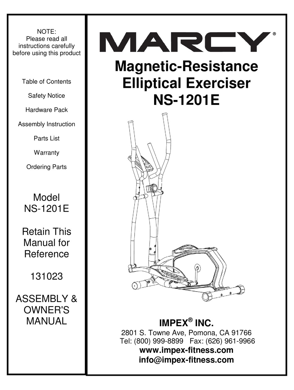 Marcy Cyclone Cross Trainer Manual Cheap Online
