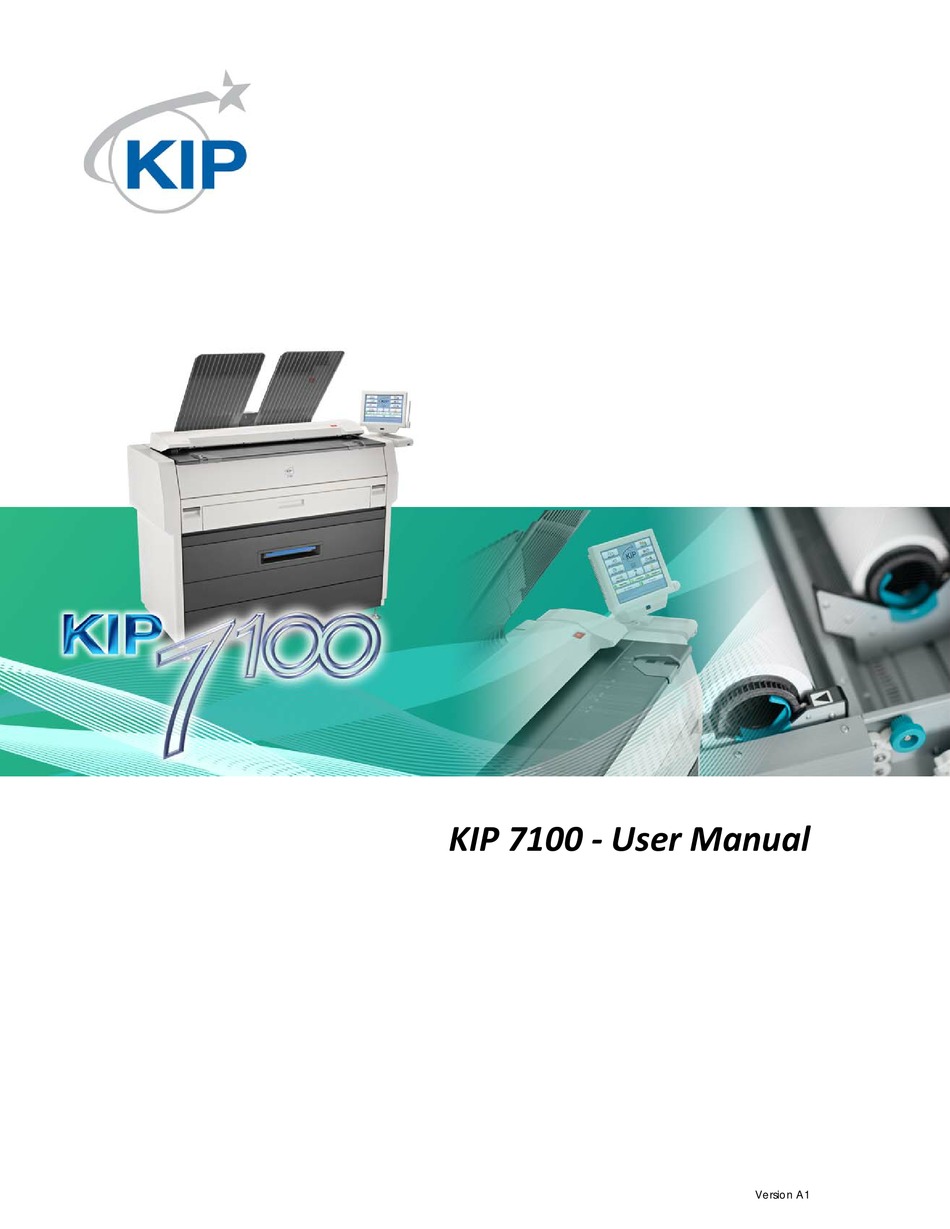Kip 3000 Manual / Kip 3000 Service Manual Kip Printers Plotters