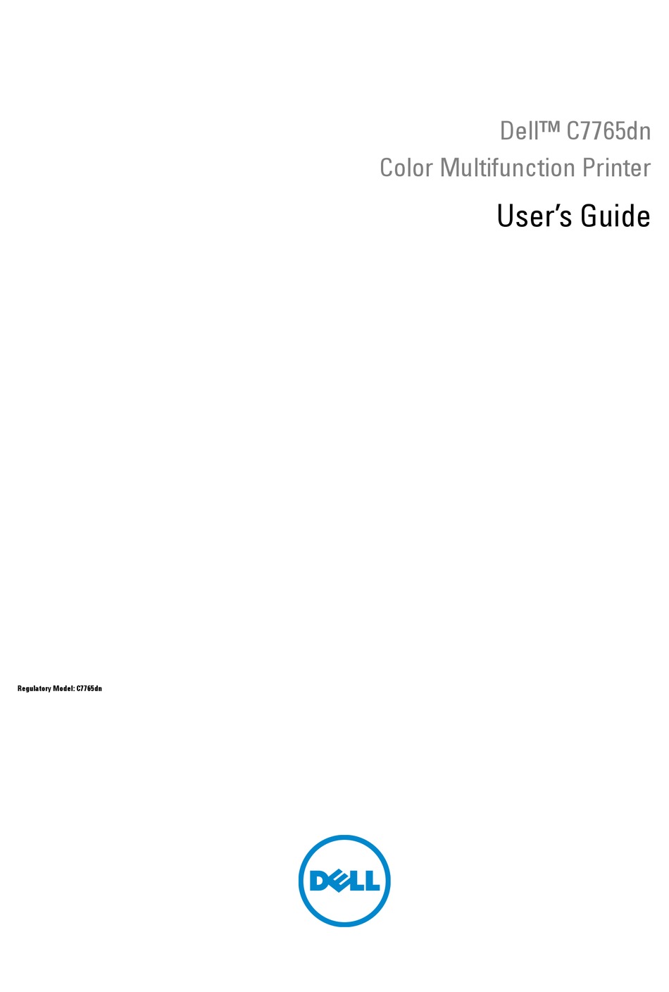 DELL C7765DN USER MANUAL Pdf Download 