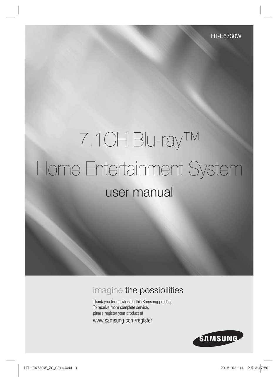 SAMSUNG HT-E6730W USER MANUAL Pdf 