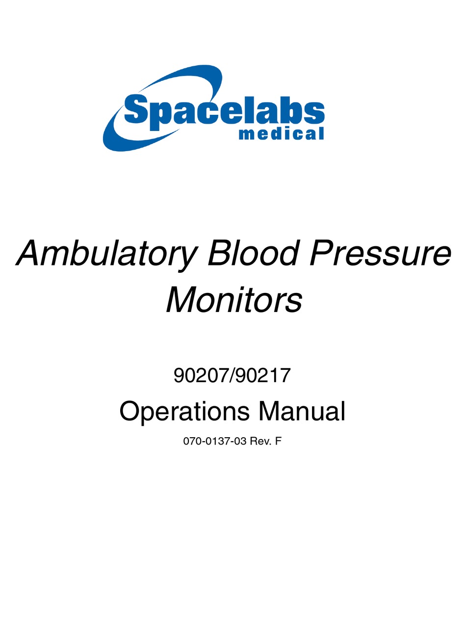 operations manual table of contents