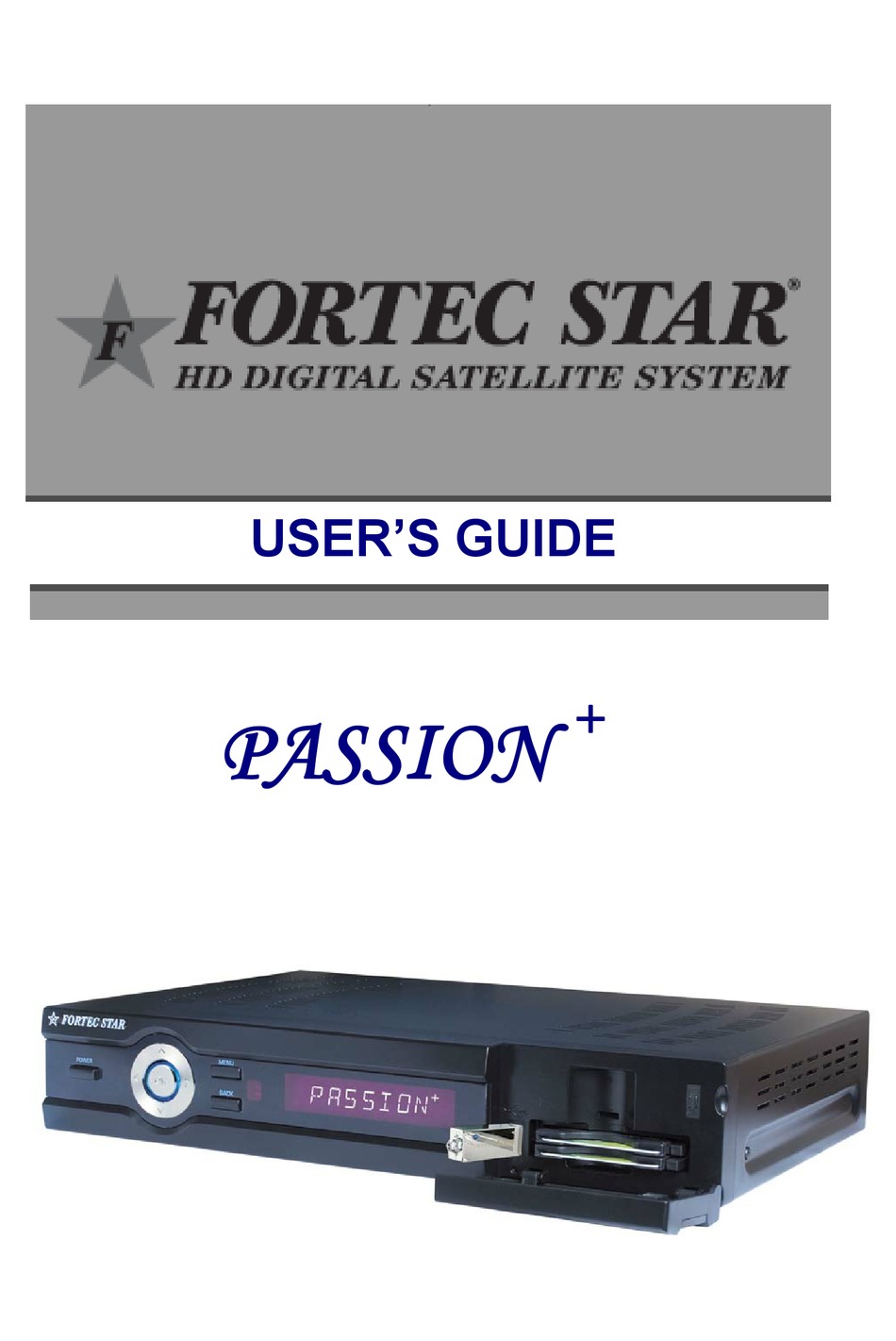 Fortec Star Passion User Manual Pdf Download Manualslib Fortec Star Passion User Manual Pdf Download Manualslib