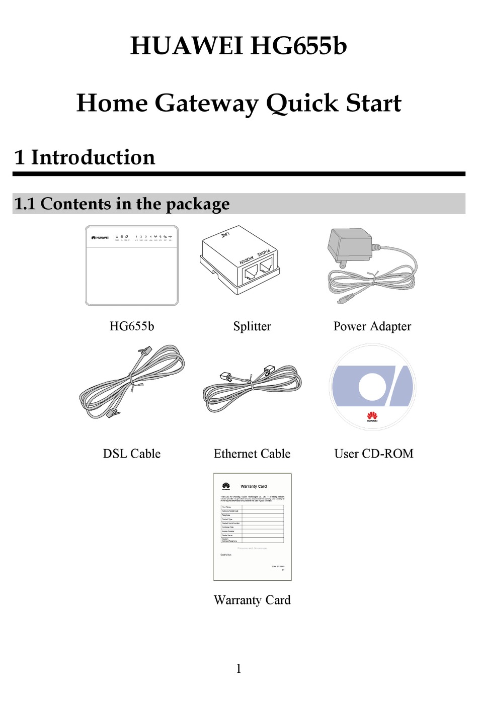escalate head teacher thousand Configuring The - Huawei HG655b Quick Start Manual [Page 8] | ManualsLib