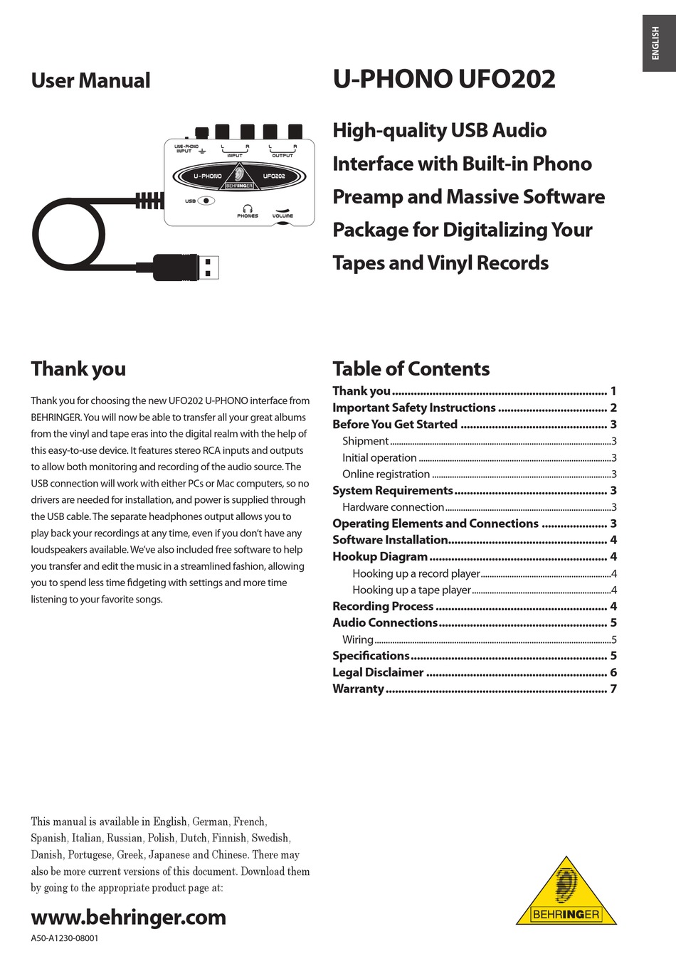 U Control Uca200 Drivers For Mac