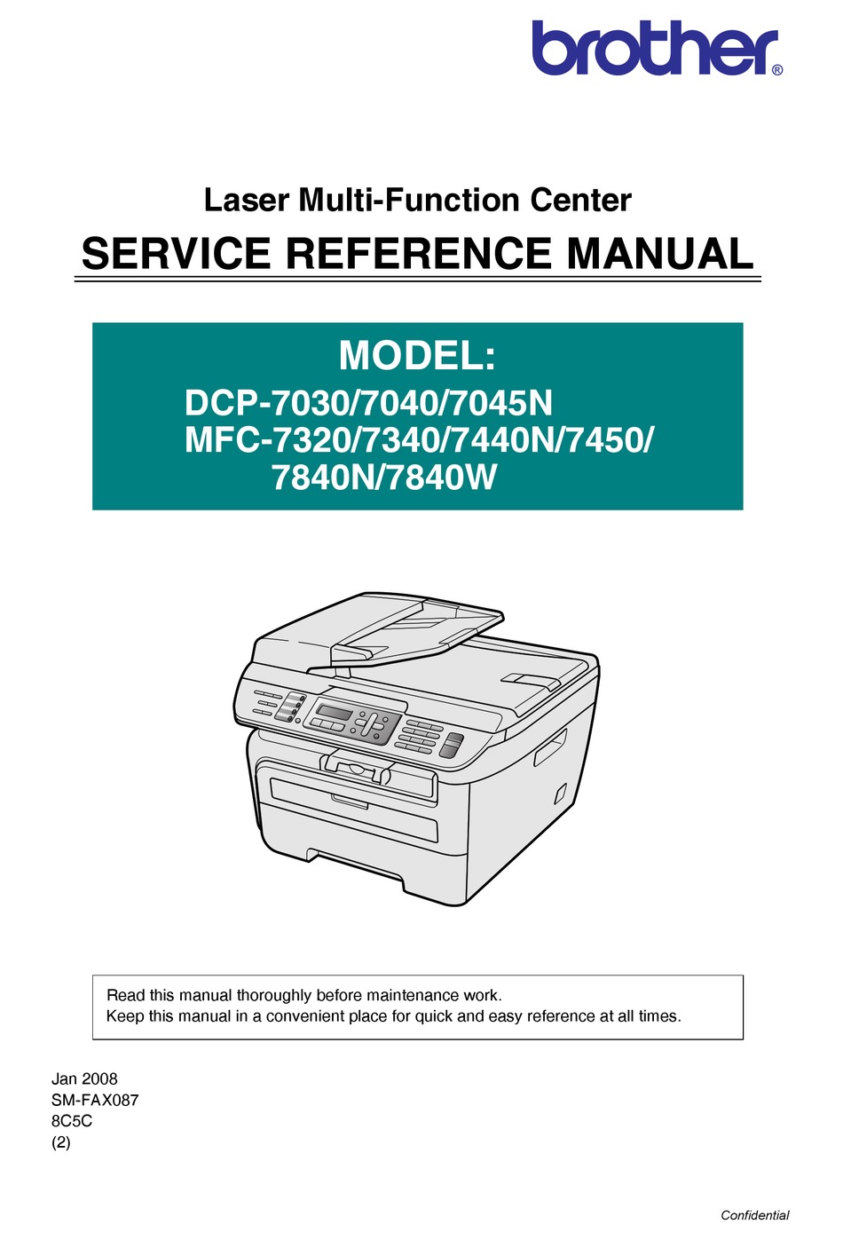 Brother Dcp 7030 Service Manual Pdf Download Manualslib