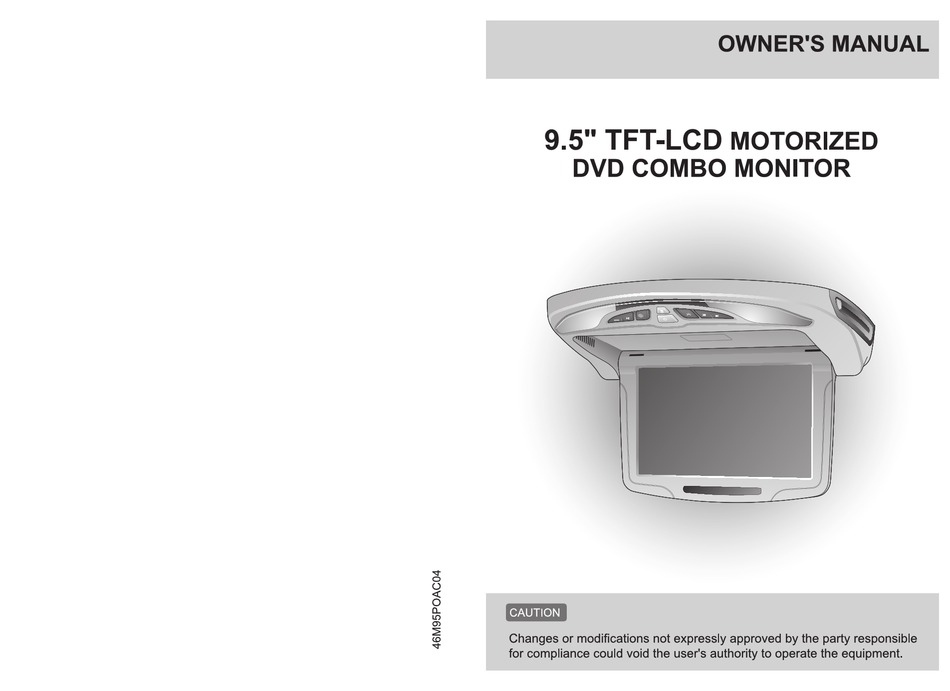 manual instructions for 9 tft lcd monitor in stock
