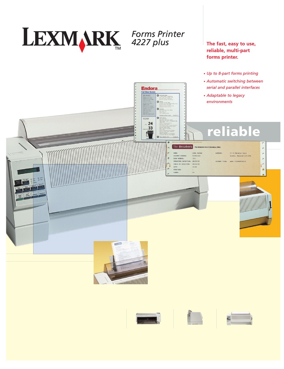 lexmark 4227 plus