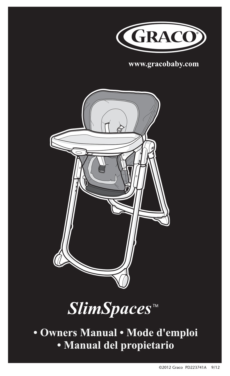 GRACO SLIMSPACES OWNER'S MANUAL Pdf Download ManualsLib