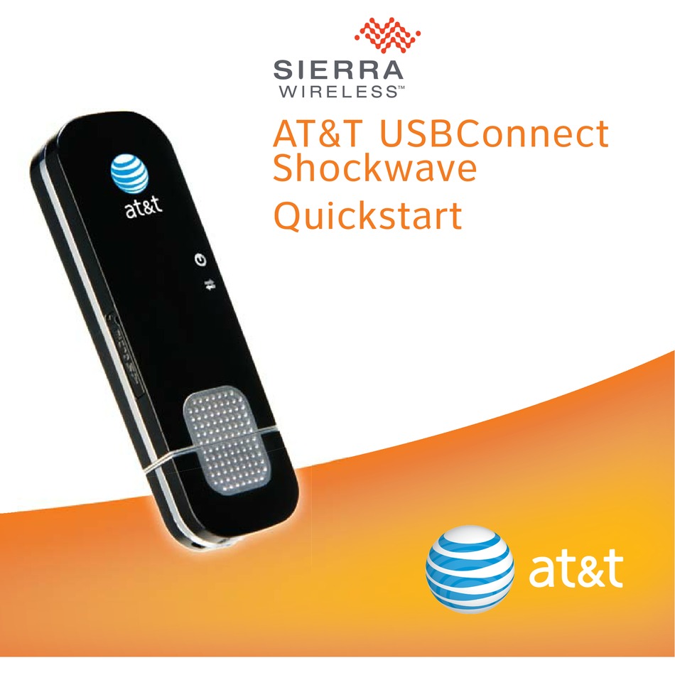 AT&T Sierra Wireless USB Connect Mercury Air 3G SIM Card 