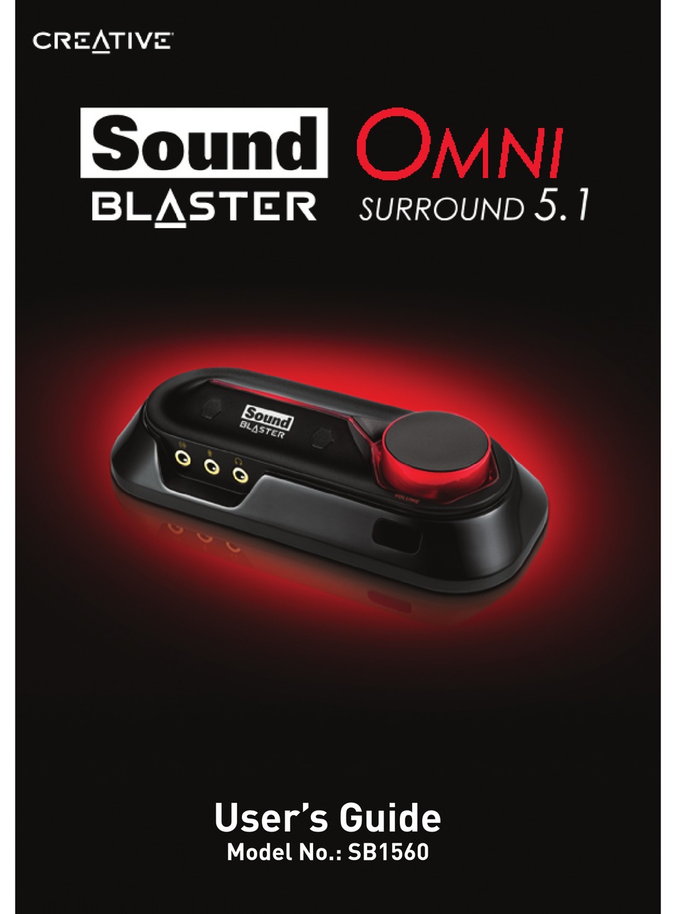 creative sound blaster omni surround 5.1 usb sound card