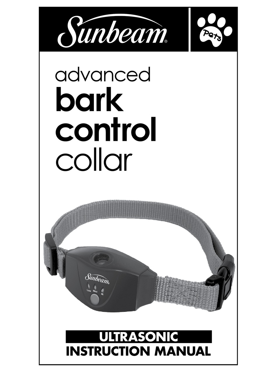 Sunbeam mini best sale bark control collar