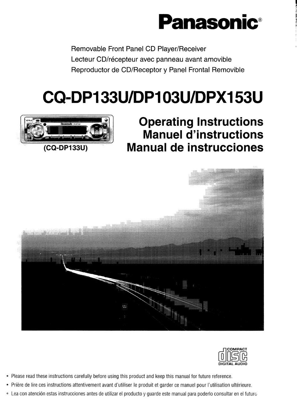Panasonic Cq Dp103u Operating Instructions Manual Pdf Download Manualslib Panasonic Cq Dp103u Operating Instructions Manual Pdf Download Manualslib