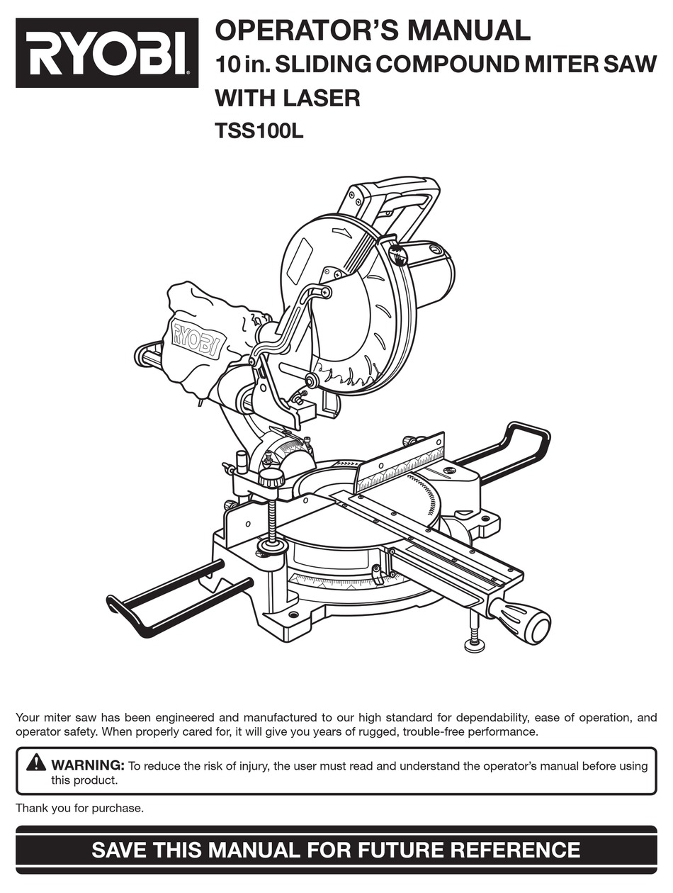 Ryobi TSS100L 