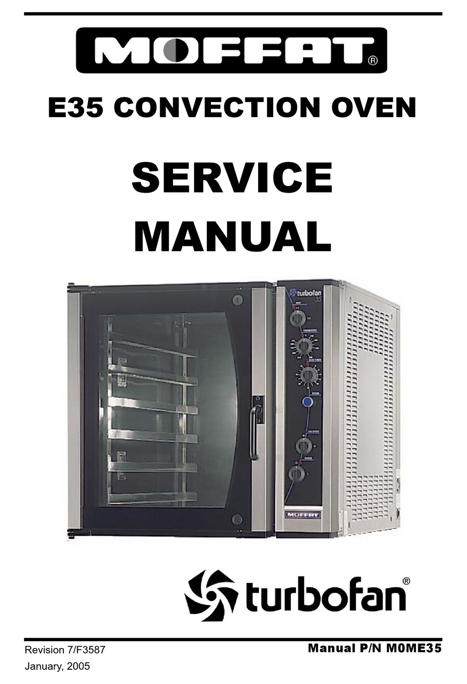 MOFFAT TURBOFAN E35 SERVICE MANUAL Pdf Download ManualsLib