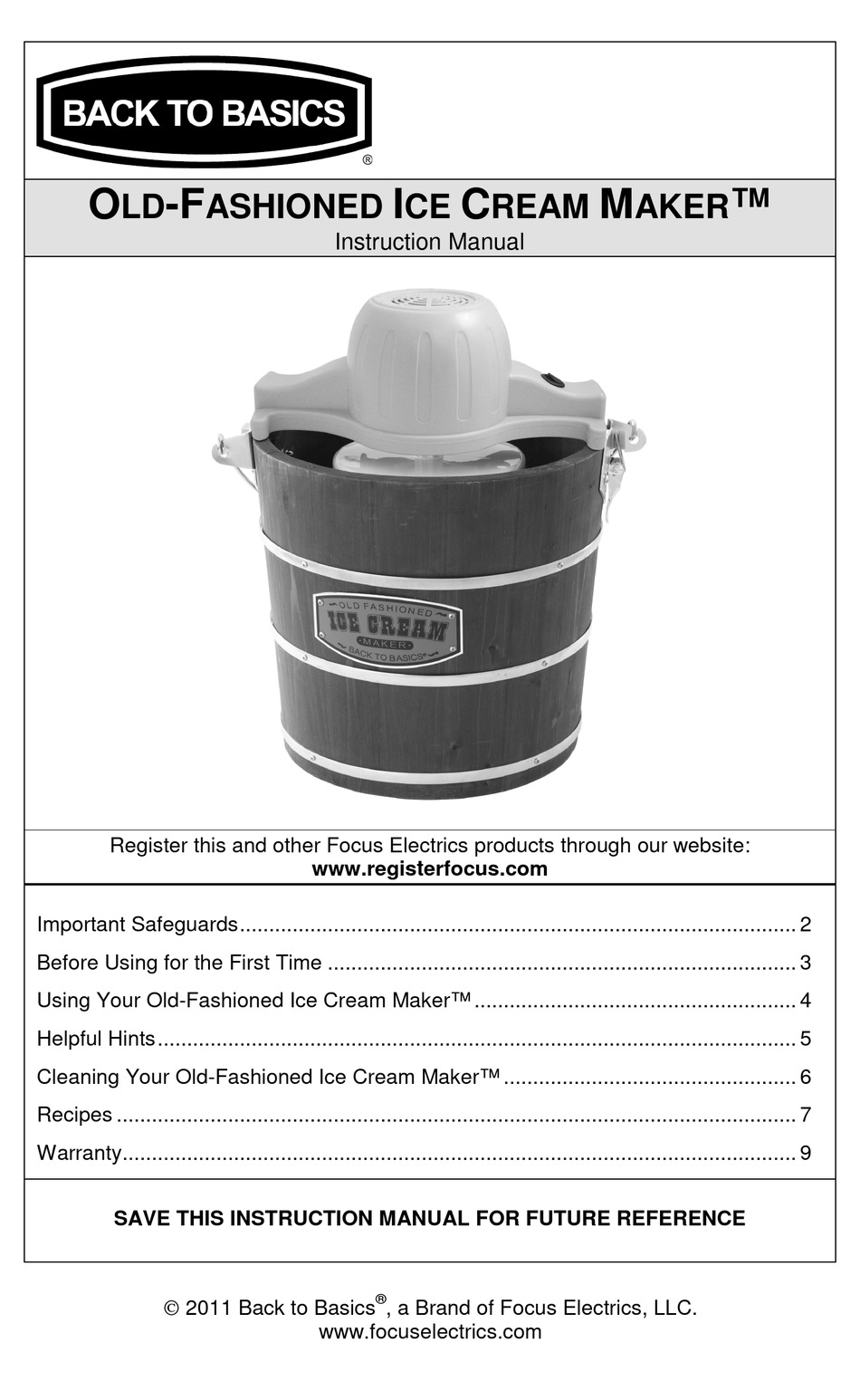 nostalgia old fashioned ice cream maker instructions