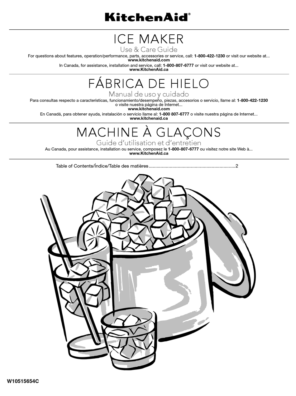 installing kitchenaid ice maker