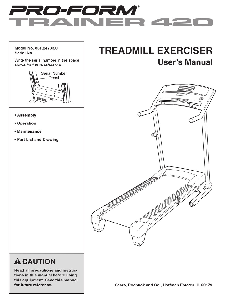 proform trainer 420