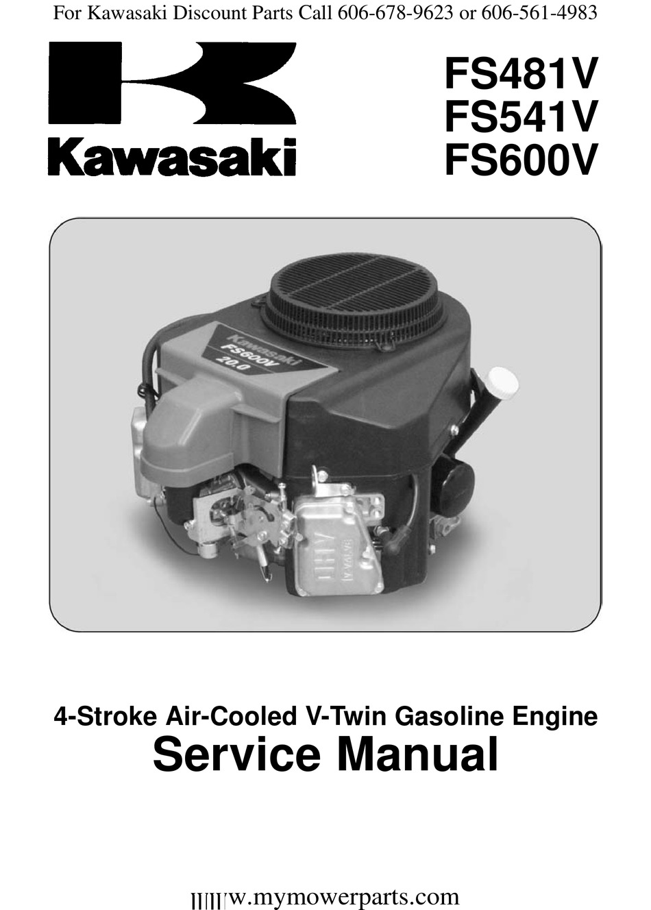 KAWASAKI FS481V SERVICE Pdf Download | ManualsLib