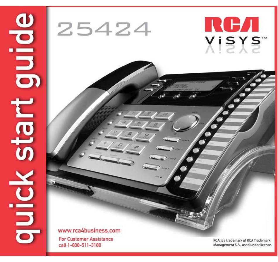 RCA 25424 QUICK START MANUAL Pdf Download | ManualsLib