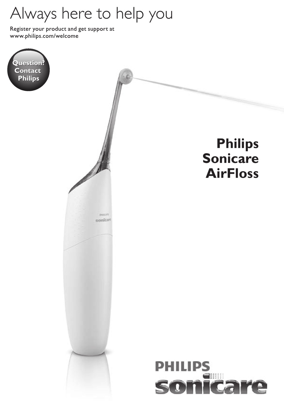 PHILIPS SONICARE AIRFLOSS USER MANUAL Pdf Download ManualsLib