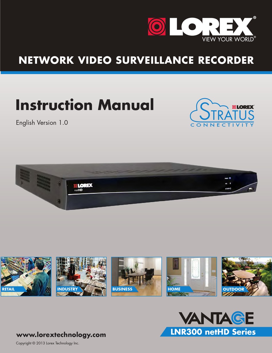 LOREX LNR300 INSTRUCTION MANUAL Pdf Download | ManualsLib