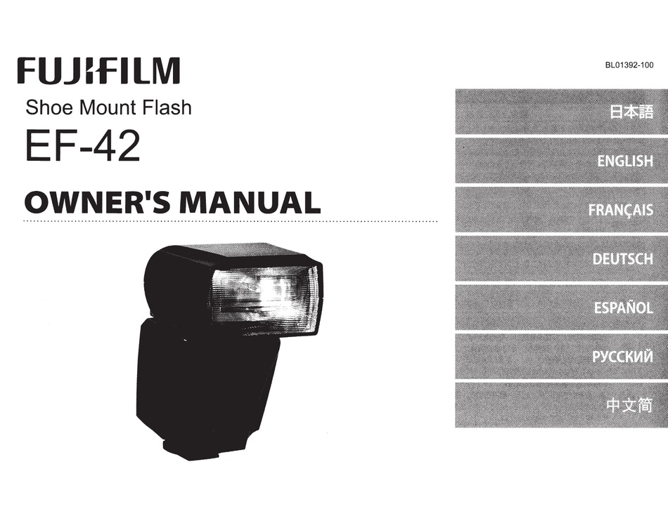 FUJIFILM EF42 OWNER