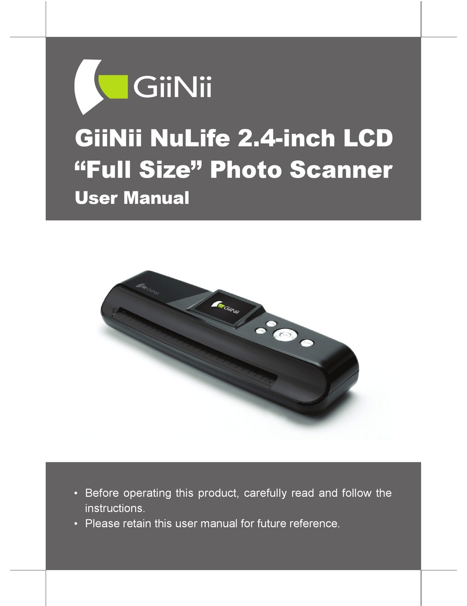 GIINII FULL SIZE USER MANUAL Pdf Download ManualsLib