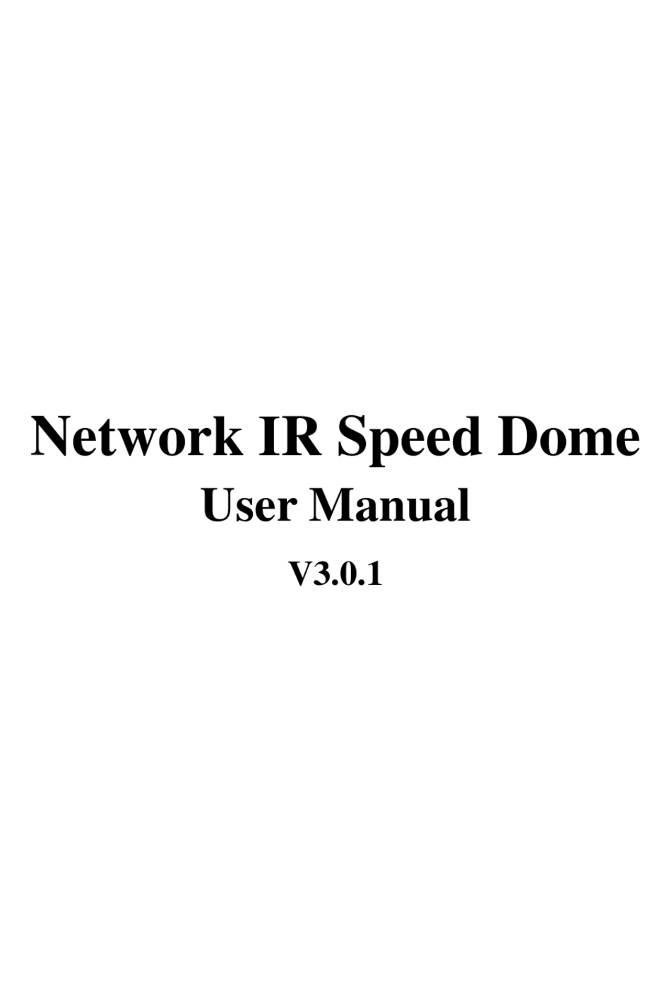 UNDERWRITERS LABORATORIES NETWORK IR SPEED DOME CAMERA USER MANUAL Pdf Download ManualsLib