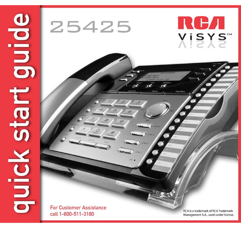 RCA 25425 QUICK START MANUAL Pdf Download | ManualsLib