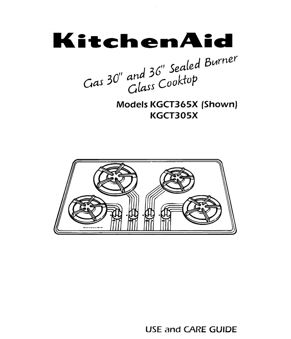 KITCHENAID KGCT365X USE AND CARE MANUAL Pdf Download ManualsLib