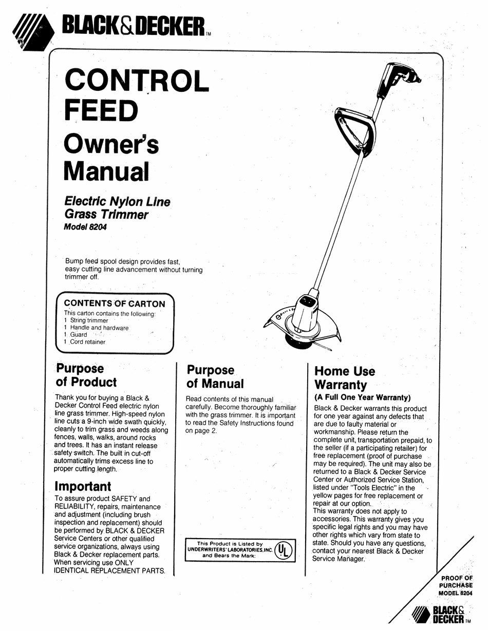 User manual Black & Decker MTRT8 (English - 100 pages)