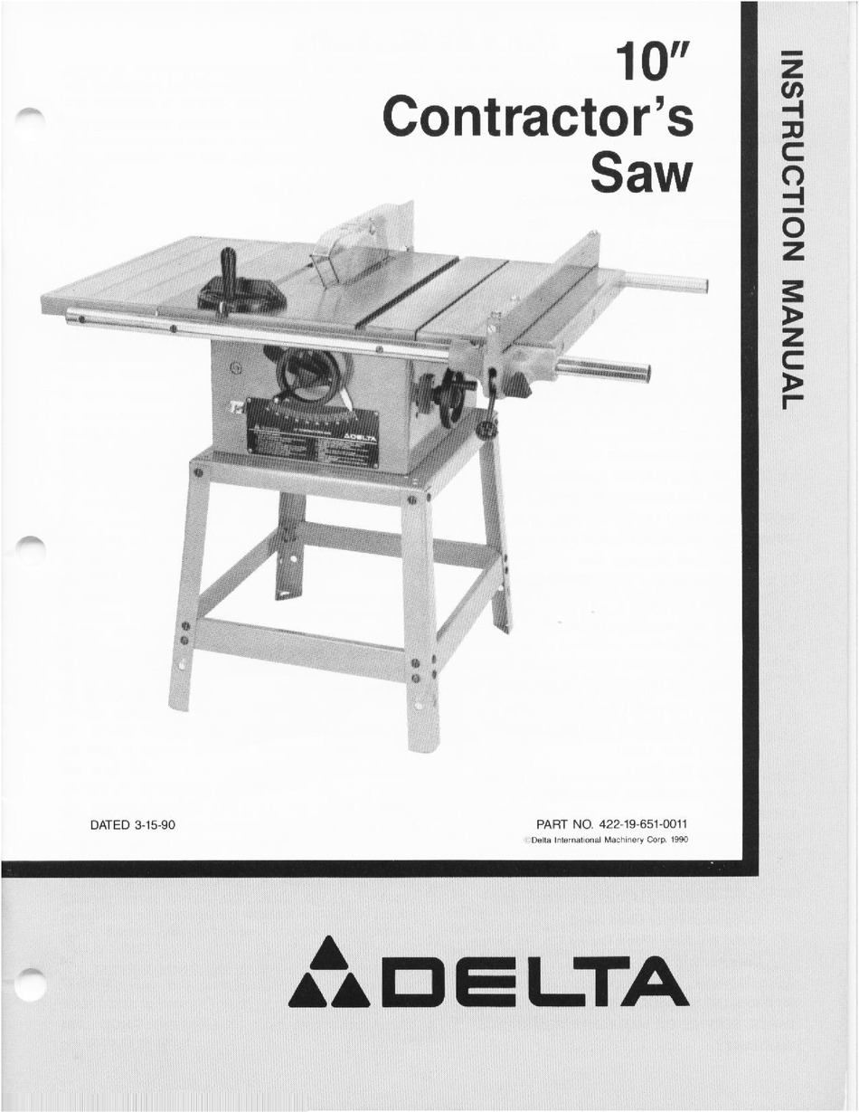 delta rockwell table saw pdf