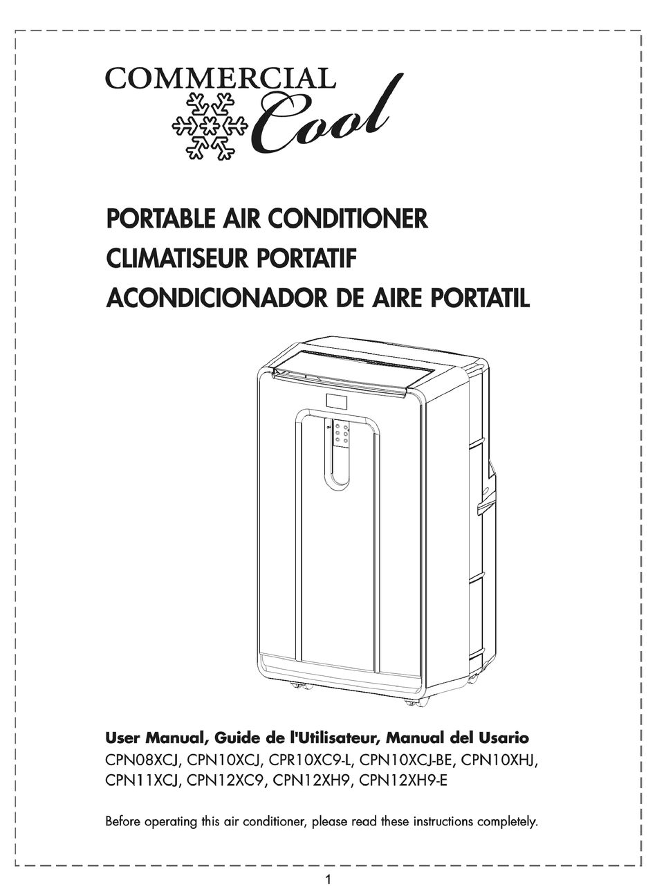 Commercial Cool Cpn08xcj User Manual Pdf Download Manualslib