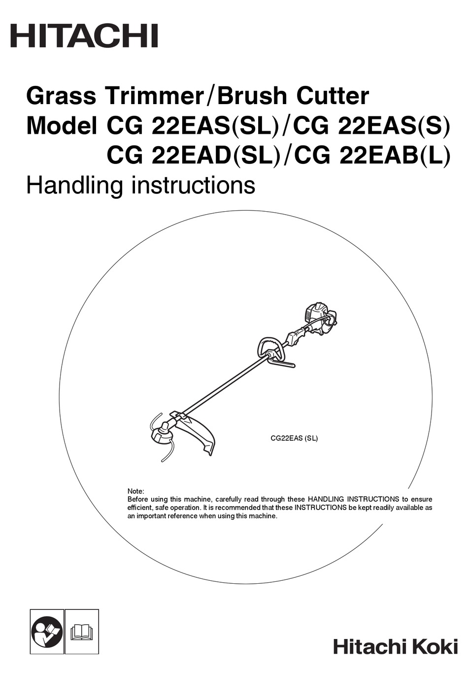 hitachi line trimmer