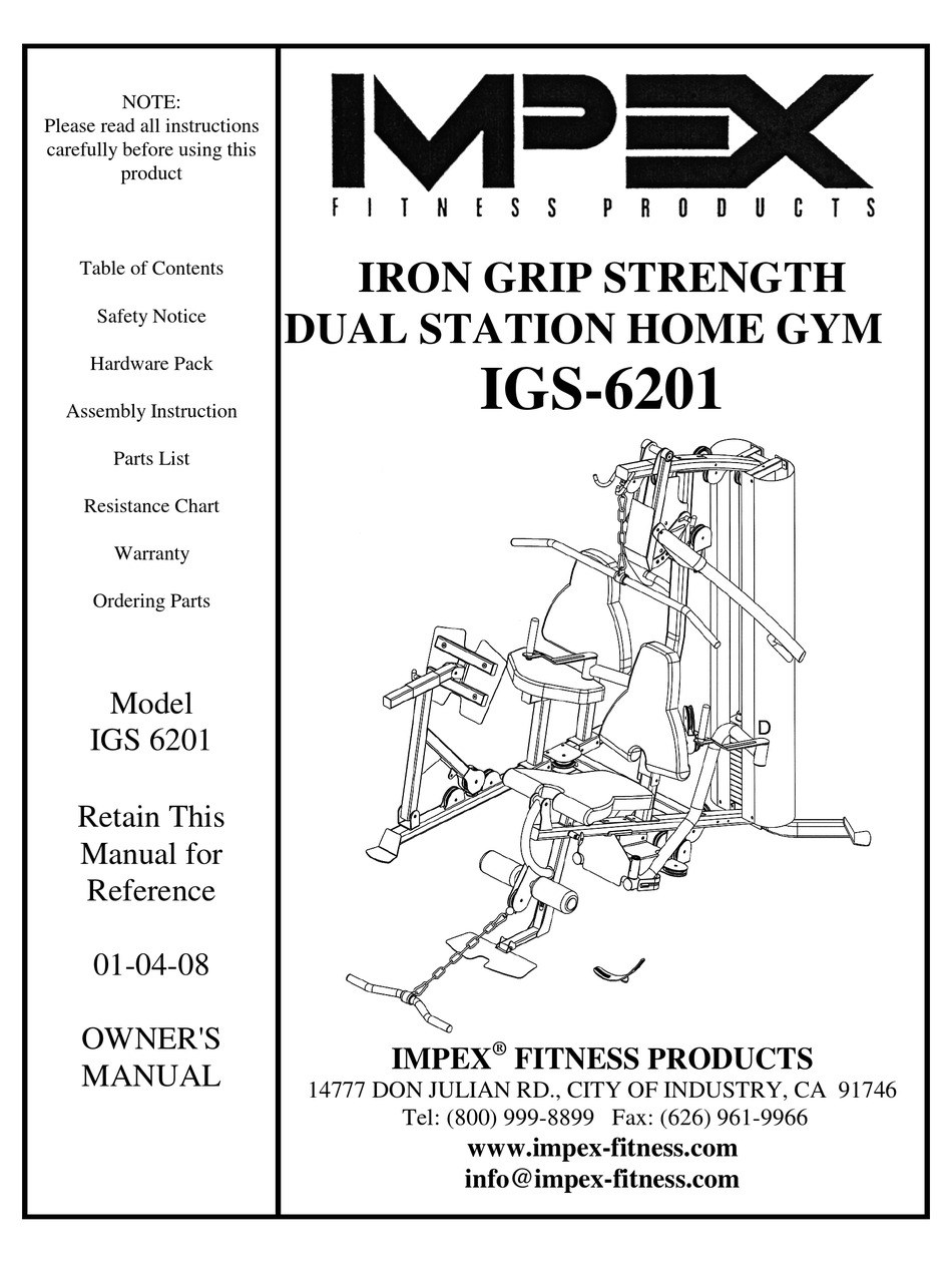 Iron grip strength home gym online parts