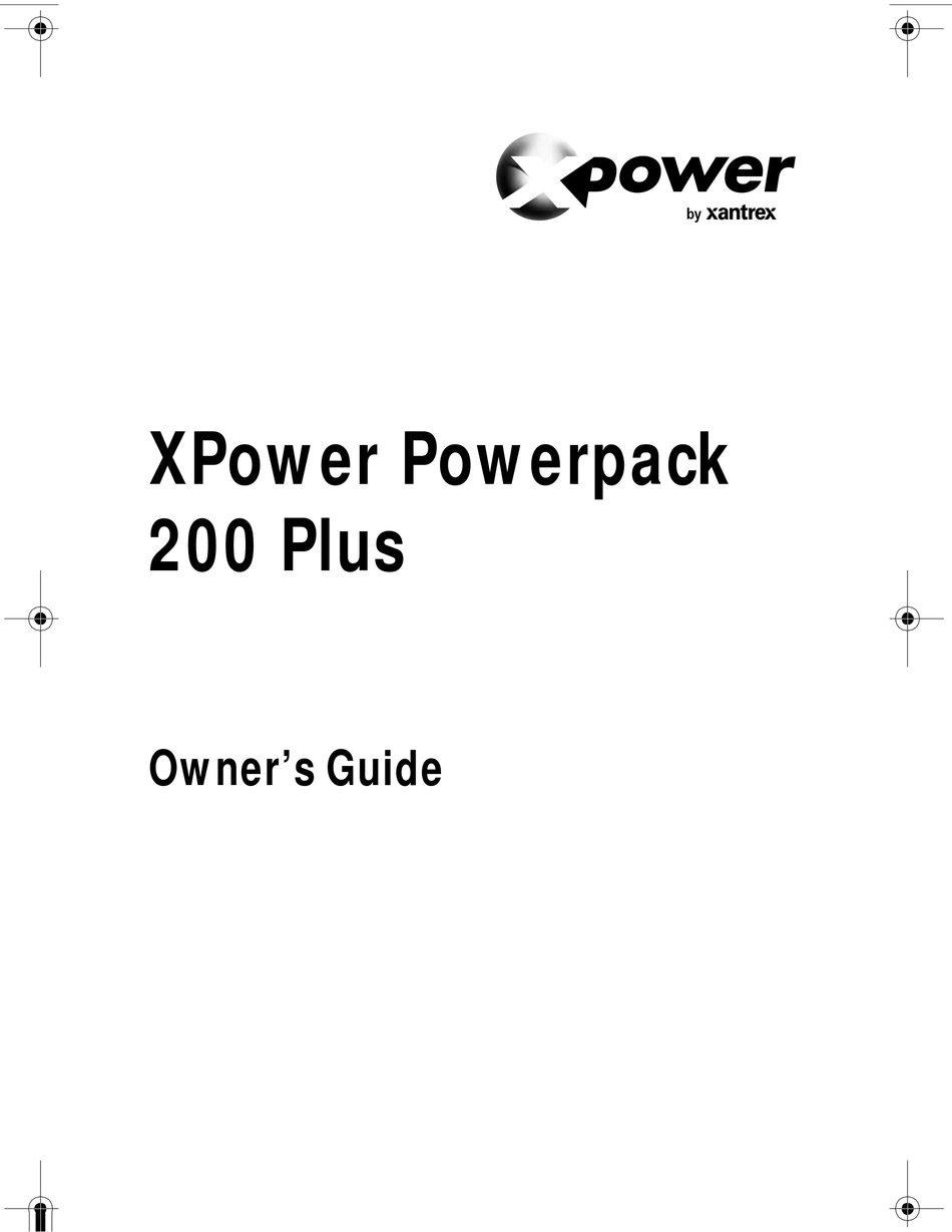 xantrex xpower powerpack 400 plus