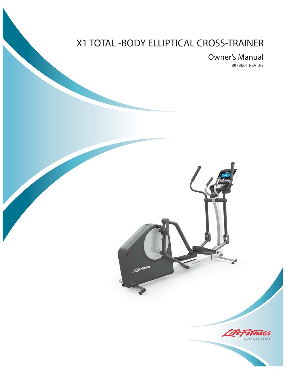 LIFE FITNESS X1 OWNER'S MANUAL Pdf Download | ManualsLib