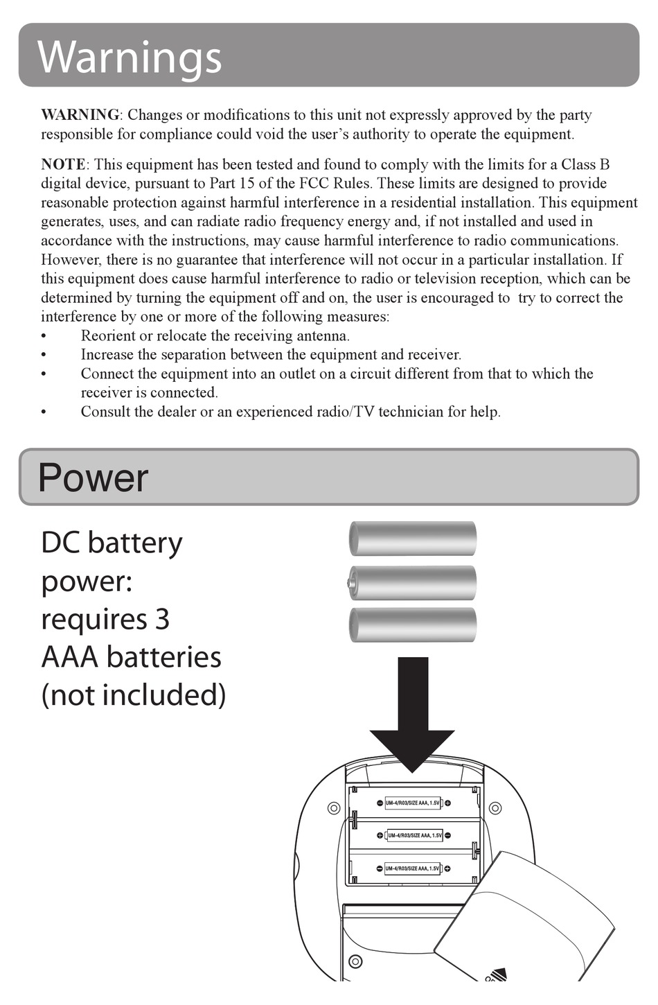 GPX SA202 USER MANUAL Pdf Download ManualsLib
