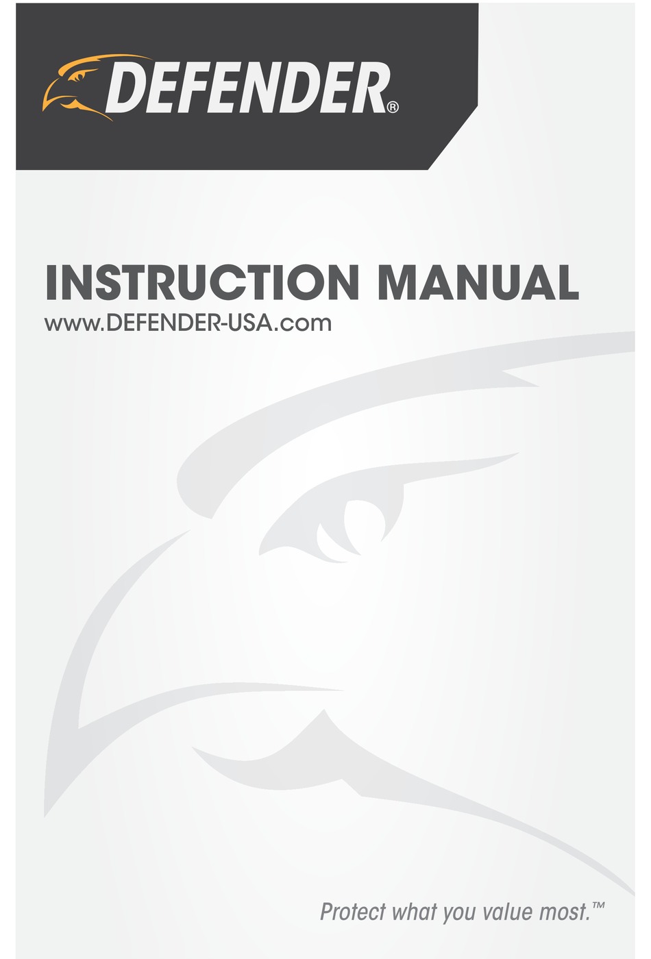 DEFENDER DIGITAL VIDEO RECORDER INSTRUCTION MANUAL Pdf Download ManualsLib