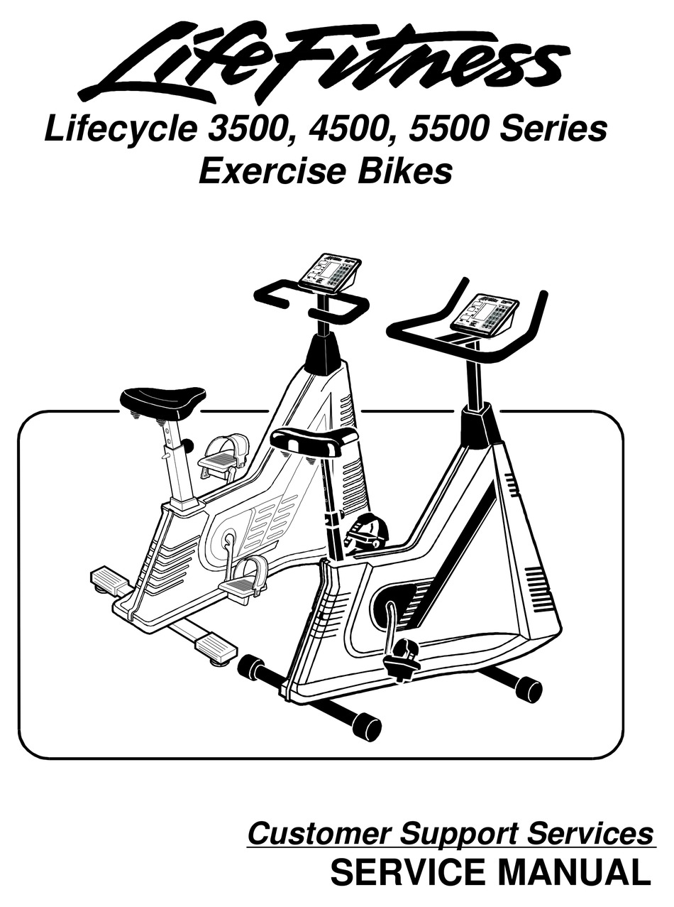 LIFE FITNESS LIFECYCLE 3500 SERIES SERVICE MANUAL Pdf Download ManualsLib