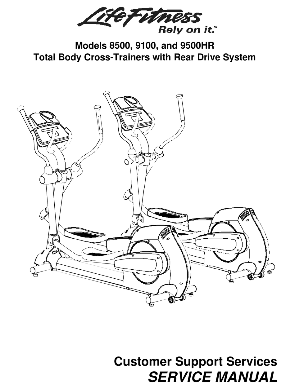 LIFE FITNESS 8500 SERVICE MANUAL Pdf Download | ManualsLib