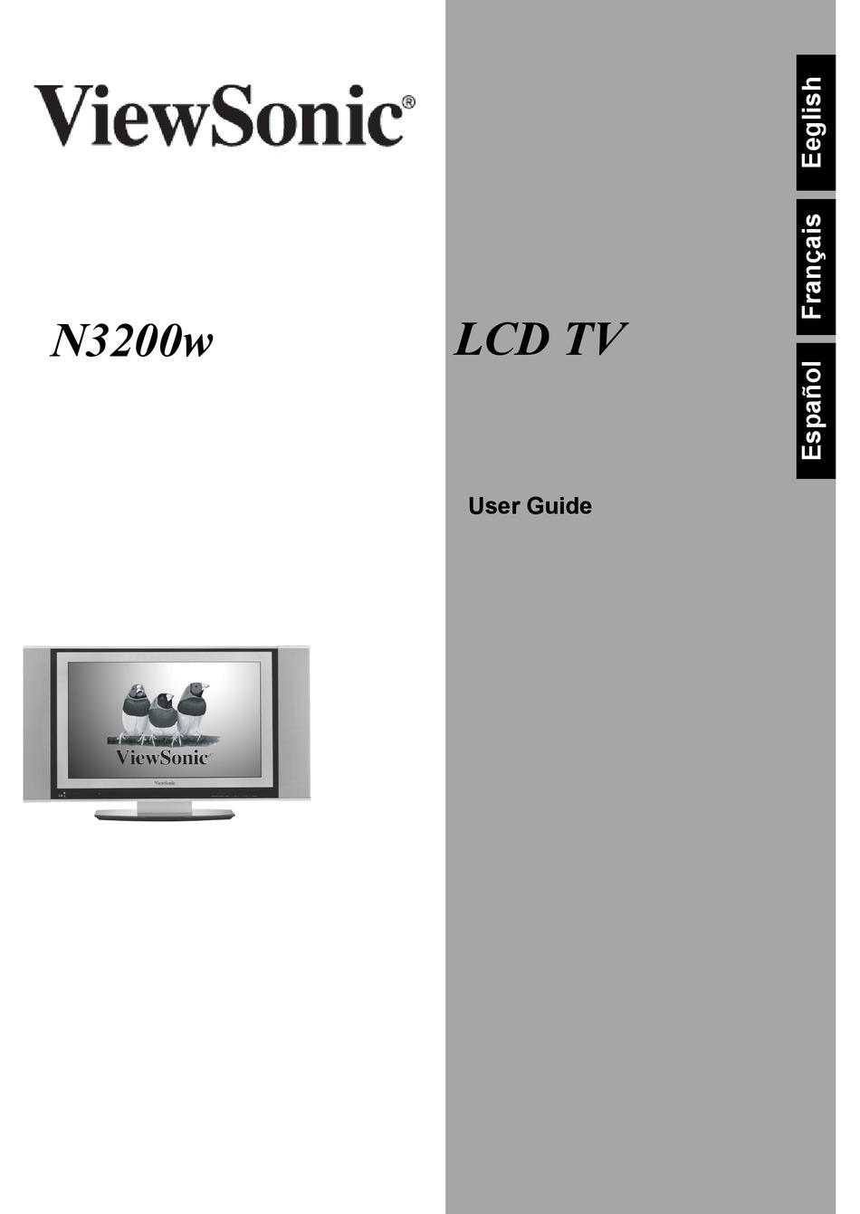 VIEWSONIC N3200W USER MANUAL Pdf Download ManualsLib
