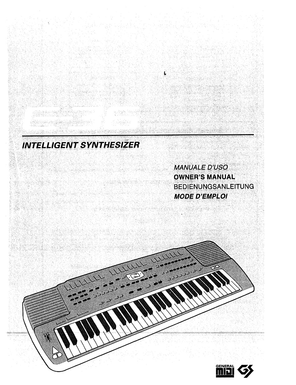 ROLAND E-36 OWNER'S MANUAL Pdf Download | ManualsLib