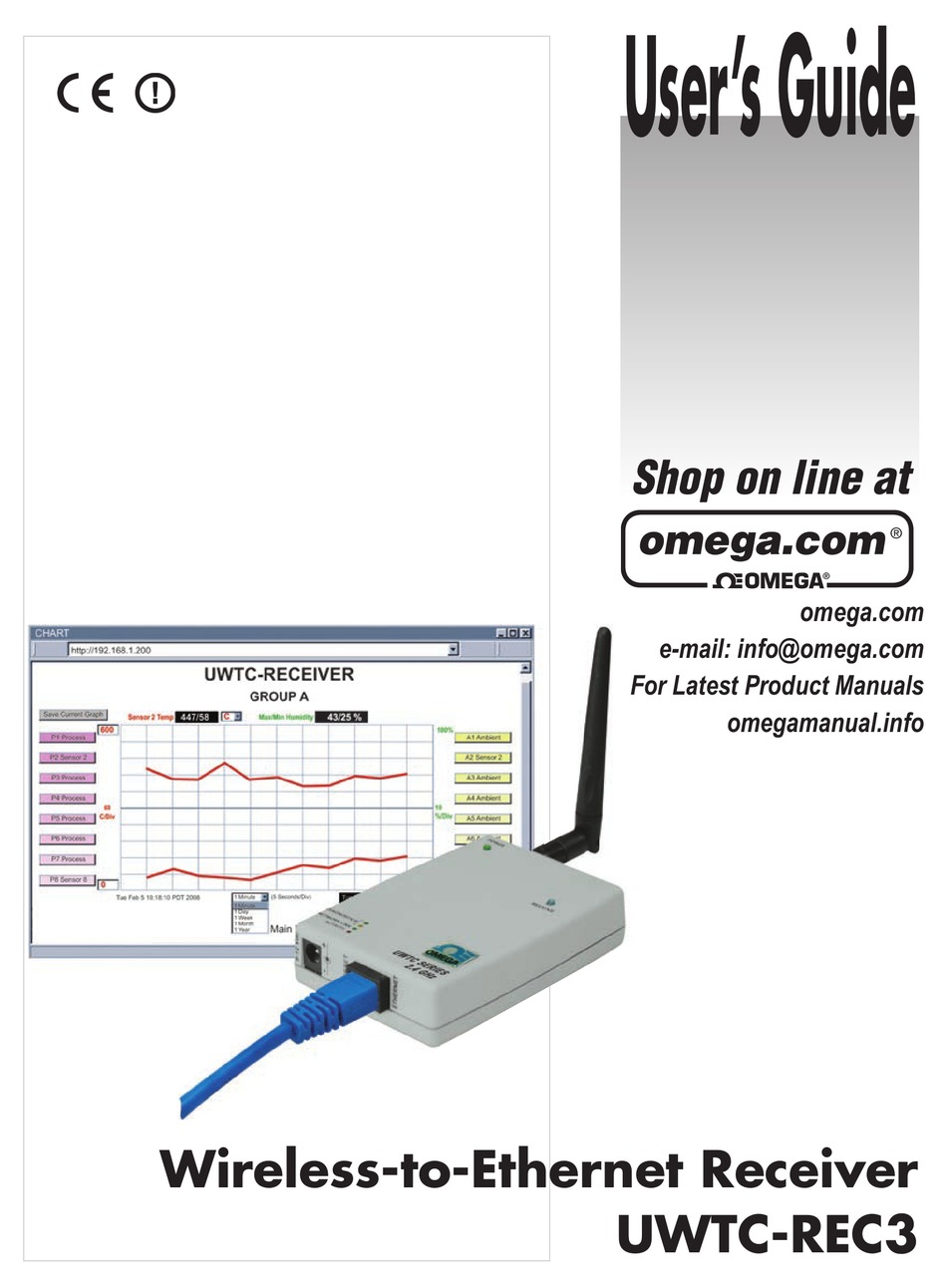 OMEGA ENGINEERING UWTCREC3 USER MANUAL Pdf Download ManualsLib