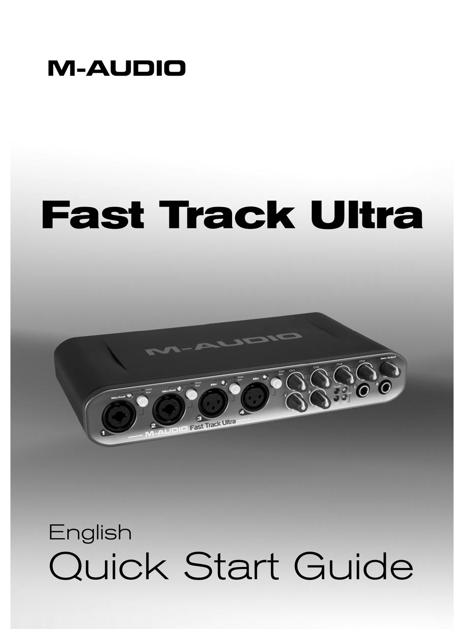 m audio fast track ultra drivers catalina