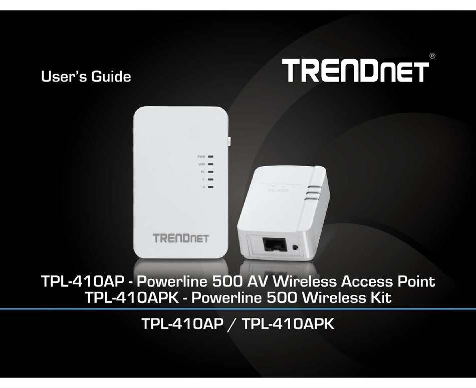 TPL410AP USER MANUAL Pdf Download ManualsLib