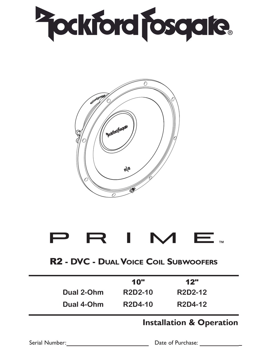 39 Rockford Fosgate R2 10 Wiring Diagram - Wiring Niche Ideas